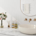FunStick 16"x240" Modern Cream White Textured Wallpaper Peel and Stick - Image 2
