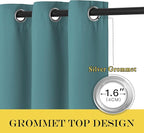 NICETOWN Blackout Drapery Curtain Panel 90 inches Long - Image 6