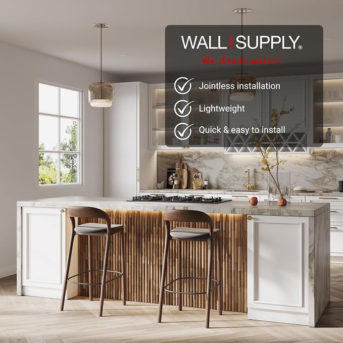 Wall!Supply 3D Wall Panels – Reclaimed Rounded Asian Teak Wood – Home Decor - Image 3