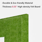 Neatsure Large Cork Board for Wall, 6 Panels Felt Tiles Tack Push Pin Board for - Image 4
