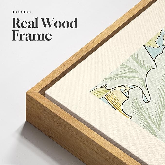 Framed William Morris Sage Green Wall Art Set of 3, Vintage Nature Green Floral - Image 5
