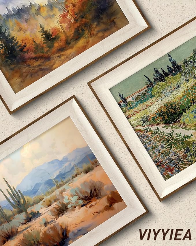 VIYYIEA Framed Wall Art for Living Room, Cranes Canvas Prints, Vintage Home - Image 4