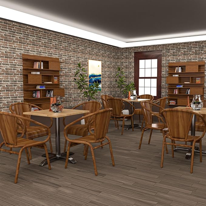 3D Wall Panels Peel and Stick in Red White, Faux Brick Wall Panels - Image 5