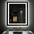 LOAAO 20"X28" LED Bathroom Mirror by LOAAO