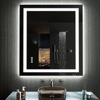 LOAAO 20"X28" LED Bathroom Mirror by LOAAO