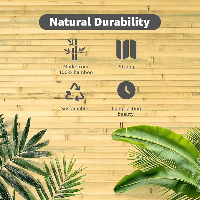 Art3d Natural Bamboo Wall Panel - Image 6