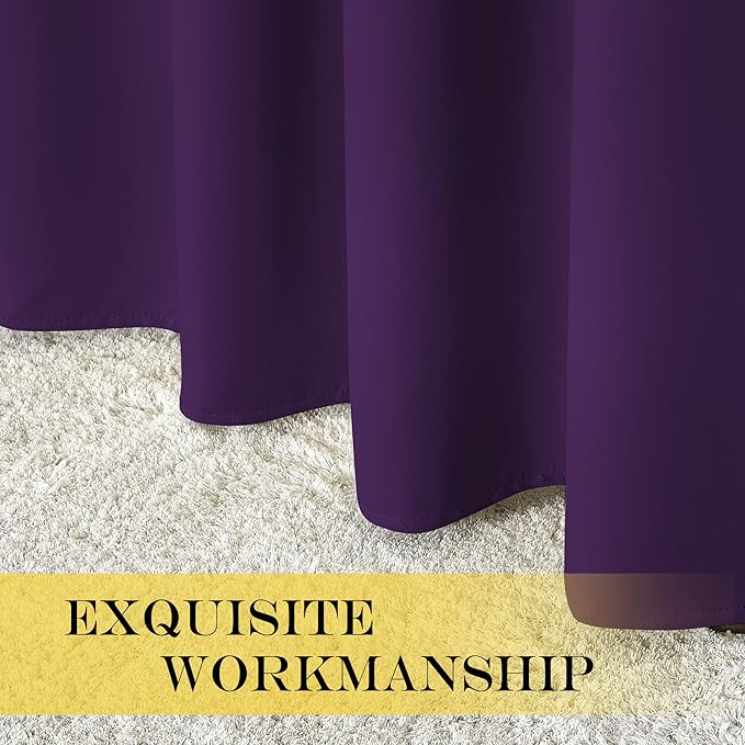NICETOWN Blackout Curtains 84 Inch Length, Thermal Insulated Curtains - Image 5
