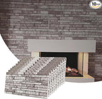 Dundee Deco 3D Wall Panels Faux Brick by DundeeDeco
