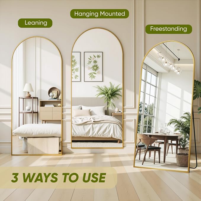 Full Length Mirror, Oversized Floor Mirrors, Leaning Free Standing Mirrors - Image 8