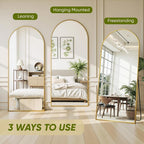 Full Length Mirror, Oversized Floor Mirrors, Leaning Free Standing Mirrors - Image 8
