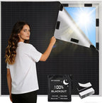 Alikiai Blackout Blinds 157" x 57", 100% Blackout Curtains by Unknown