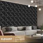 Heikki 30 Pack 3D Wall Panel for Interior Wall Décor, PVC Flower Textured Wall - Image 5