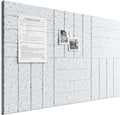 Bumusty Large Cork Board Alternative-36 x 24" Felt Bulletin Board Tiles by BUMUSTY