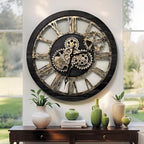 ImprovingLife The Gears Clock The Original Real Moving Gear Wall Clock Vintage - Image 4