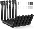 niffgaff Heavy Duty Garage Storage Hooks - 120 LB Capacity Wall Mounted Rack by niffgaff