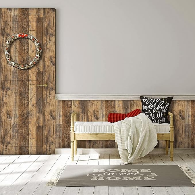 TANONE Wood Contact Paper Peel and Stick - Image 7