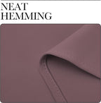 NICETOWN Kitchen Curtains, Dry Rose, Short Blackout Curtains & Drapes, Thermal - Image 6