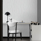 Beige Grey Grasscloth Wallpaper Peel and Stick 15.74" X 472.44" Removable - Image 8