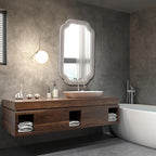 Reflinto 36x24 inch Rustic Farmhouse Wall Mirrors - Image 4