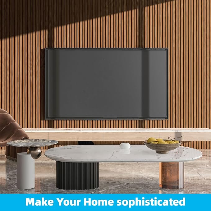 Art3d 6-Piece Wood Slat Panels for Stylish Interior Decor and Ceiling Decoration - Image 8