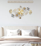 Clocks for Living Room, Large Wall Clock, 3D Silent Wall Clock, Retro Metal - Image 3