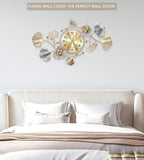 Clocks for Living Room, Large Wall Clock, 3D Silent Wall Clock, Retro Metal - Image 5