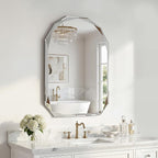 Suidia Bathroom Mirror, Frameless Bathroom Mirror - Image 7