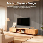 TONOR Wood Wall Panels for Interior Wall Decor, 4 Pack 47.2" x 23.6" Wood Slat - Image 4