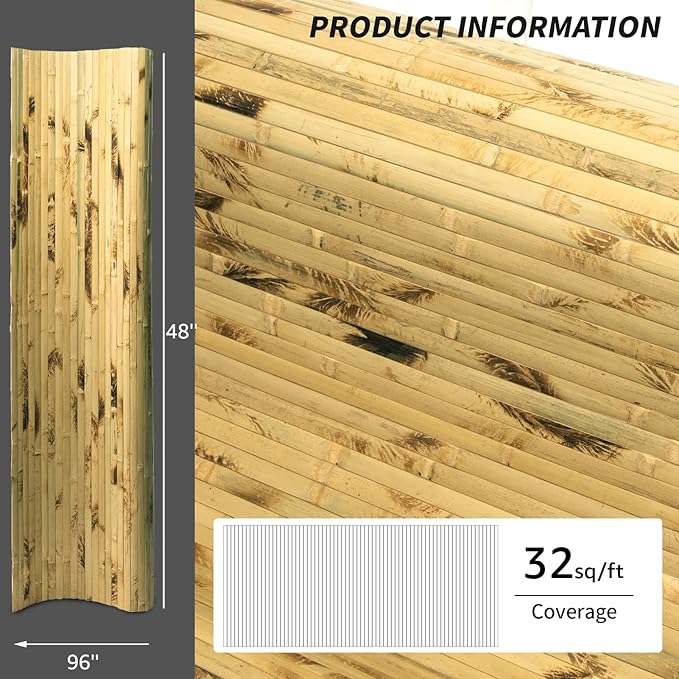 Art3d Natural Bamboo Wall Panel - Image 5