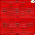 Wall Control Pegboard Rack Horizontal Metal Pegboard Garage Tool Storage Pack by Wall+Control