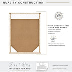 MCS 23x18 White Medicine Cabinet Organizer, Wall Mounted Bathroom Cabinet - Image 7