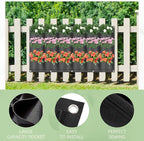 LITLANDSTAR 18 Pockets Hanging Grow Bags, 2 Pack Horizontal Wall Planter Plant - Image 2