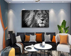 Baisuart D0169 Modern Giclee Canvas Prints Wall Art Stretched Artwork Black and - Image 3