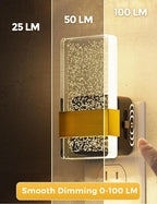 L LOHAS LED Night Light, Bathroom Night Lights Plug Into Wall - Image 3