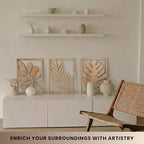 qmmp Modern Wooden Wall Sculptures - Image 4