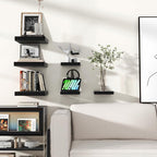Square Floating Shelves for Wall 12"W x 12"D x 1.4"H, Small Engineered Wood - Image 5