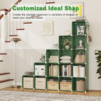 C&AHOME Cube Storage Organizer, 16-Cube Shelves Units, Plastic Storage Cubes - Image 6