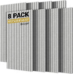 TONOR Dual-Layer Thickened Acoustic Wall Panels Self Adhesive, 8 pack by TONOR