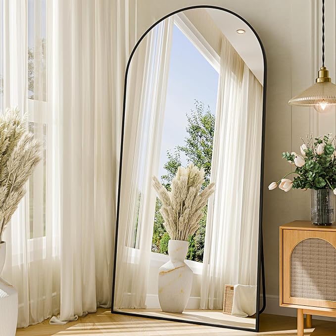 76"x34" Floor Mirror Full Length, Arched Full Length Mirror - Image 3