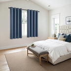 MIULEE Blackout Curtains for Bedroom Living Room 2 Panels, Thermal Insulated - Image 6