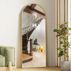 Floor Mirror, Arched Mirror Full Length, Freestanding Mirrors, Arch Floor by ZMYCZ