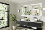 72x36 Inch White Bathroom Mirror - Image 8