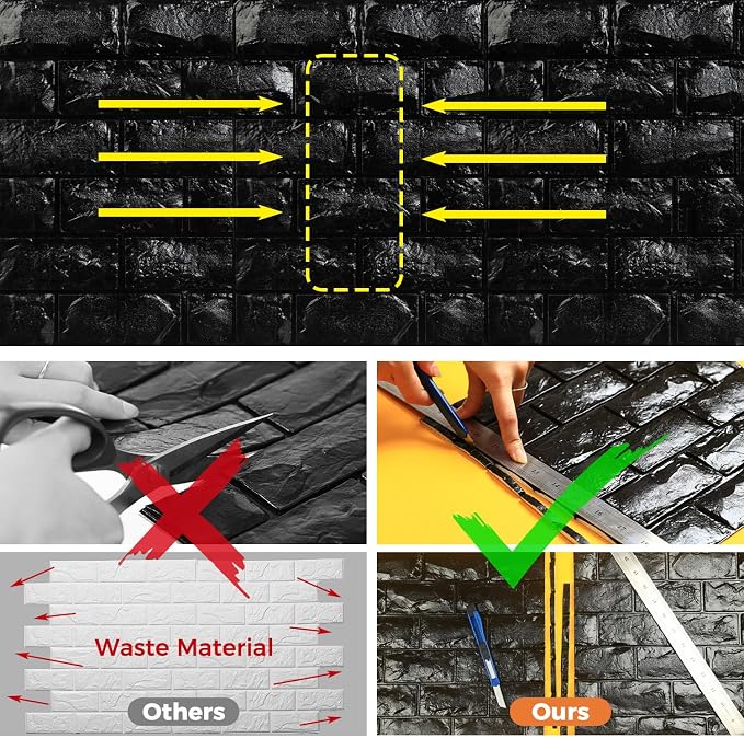 Circloophs 30 Pcs 3D Wall Panels Stick and Peel - Image 6
