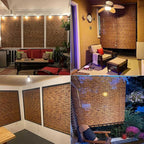 Retro Bamboo Shades 36" 47" 55" 60" 65" 72" 79" Bamboo Roll up Blinds Outdoor - Image 5