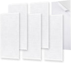 6 Pack Self-Adhesive Acoustic Panels, 15.75" X 31.5" X 0.47" Soundproof Wall by ENSEPST