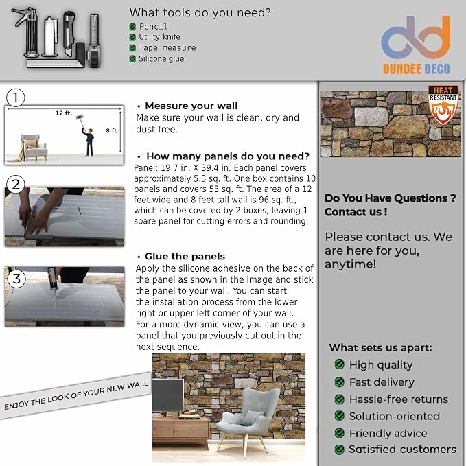 Dundee Deco 3D Wall Panels - Image 8