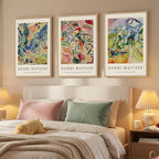 Large Framed Matisse Wall Art for Living room, Retro Vintage Matisse Famous - Image 2