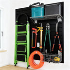 Yuzzy Slat Wall Paneling 4 x 4ft, Garage Slatwall Panel Wall Storage Systems - Image 3