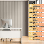 Self-Adhesive 3D Acoustic Wall Panels 5 Pack - Image 3
