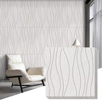 6 PCS Acoustic Panels, 23.6x23.6'' Self-Adhesive Soundproof Wall Panels by PERPE